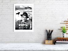 Load image into Gallery viewer, Film noir art drawing print of The Lost Weekend A3 size